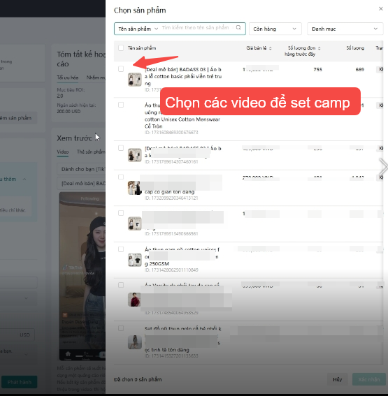 Hướng dẫn tạo chiến dịch chạy quảng c&aacute;o GMV Max chi tiết từ A đến Z
