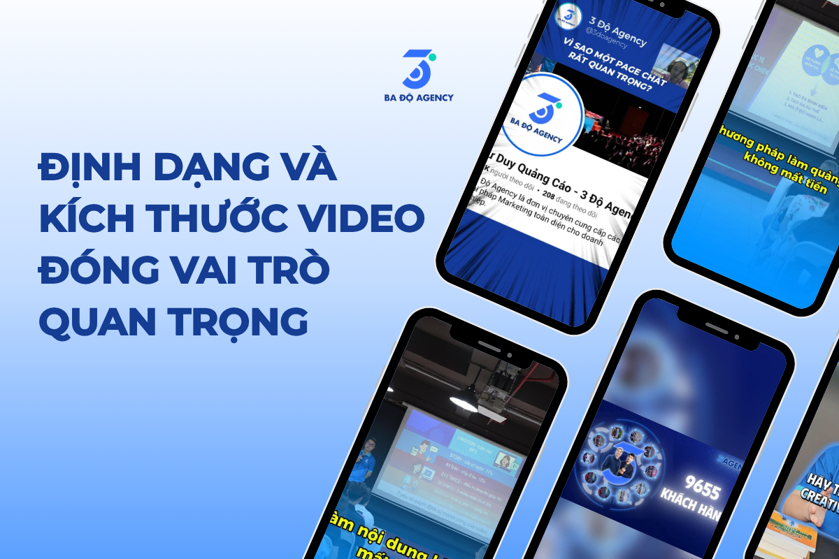 Định dạng và kích thước video đóng vai trò quan trọng để đảm bảo chất lượng và hiệu quả của chiến lược quảng cáo Facebook Reels