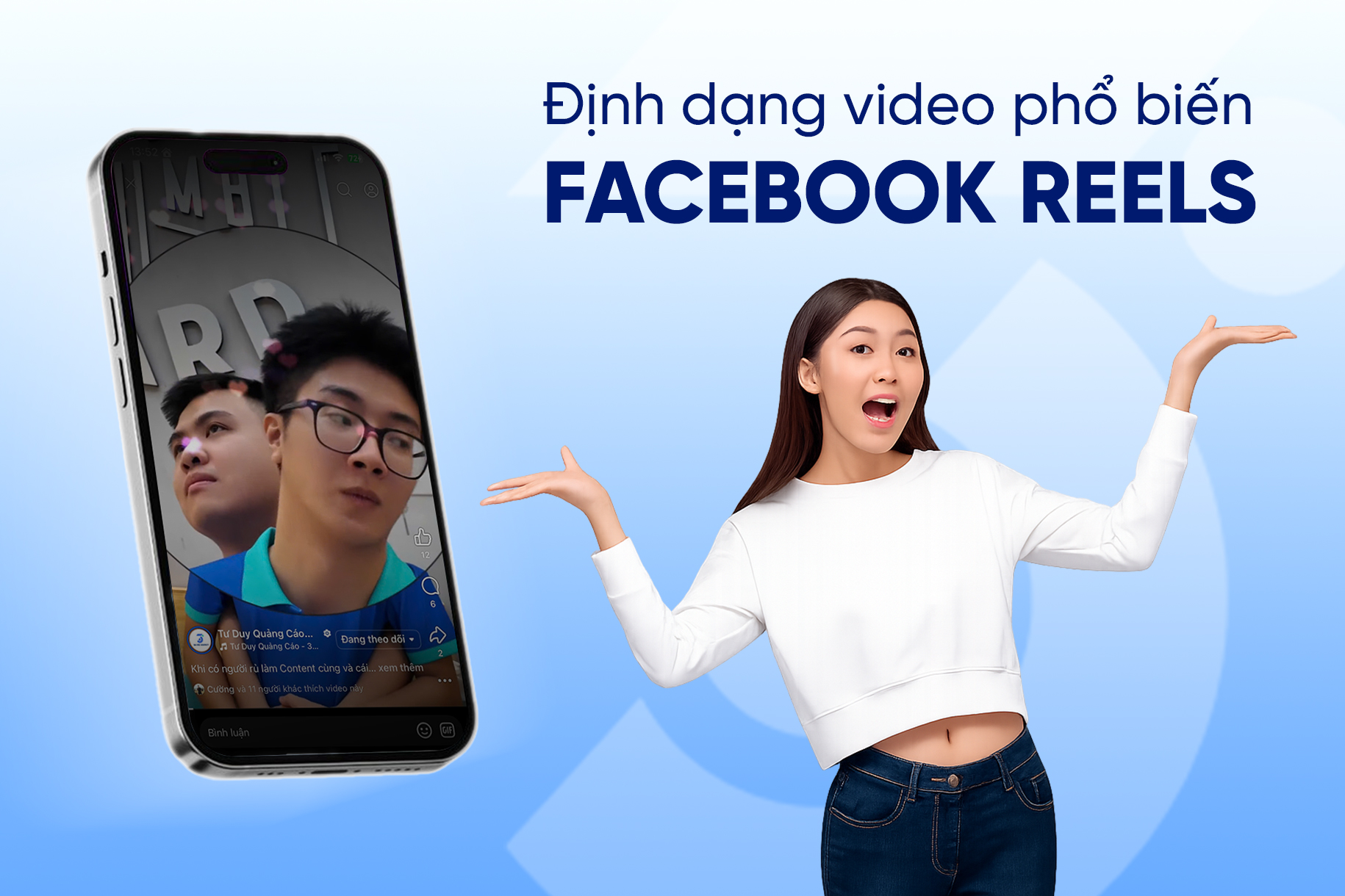định dạng reels phổ biến