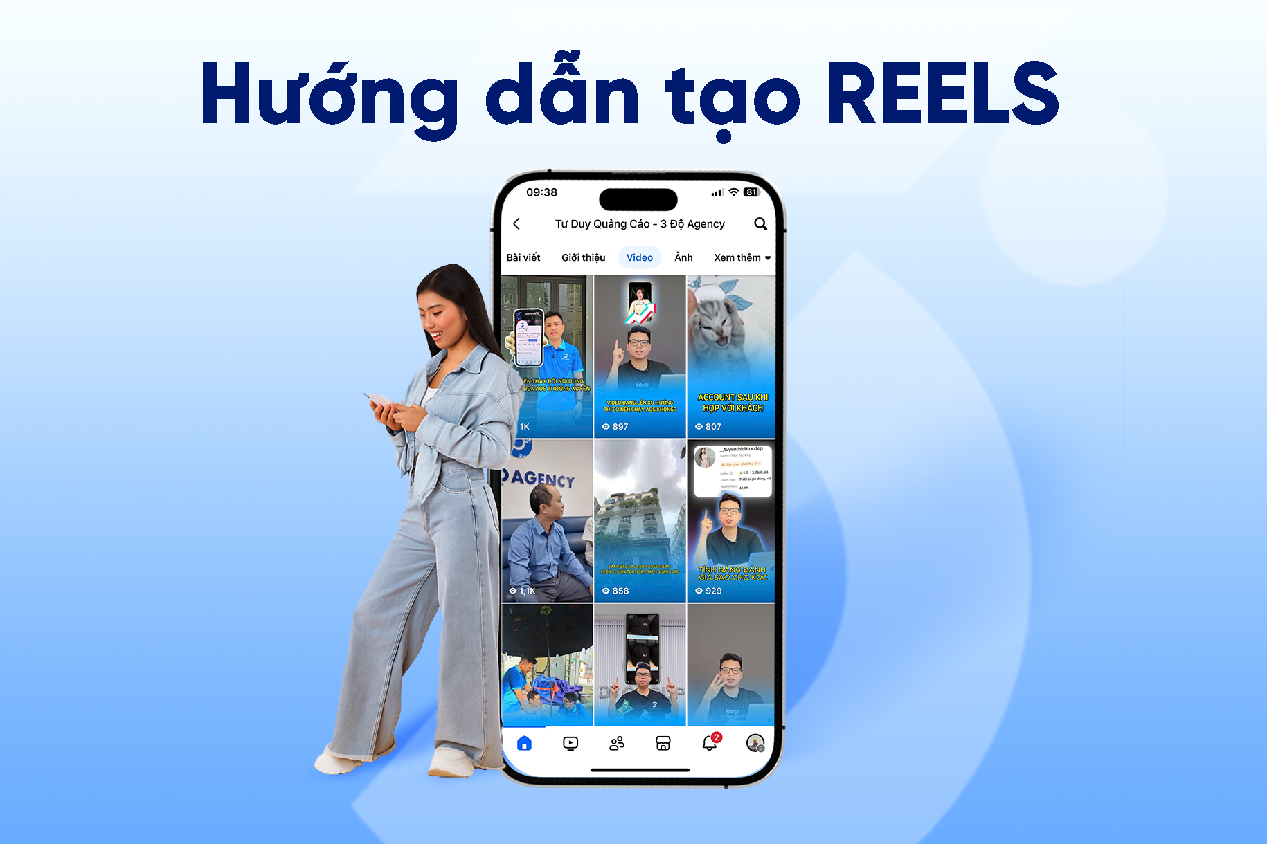 Sử dụng Facebook reels