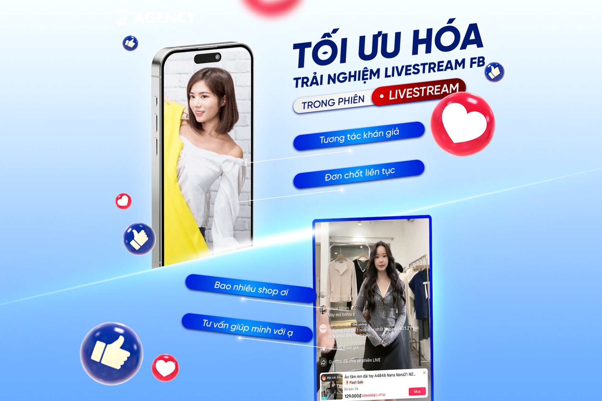 Tối ưu trải nghiệm live
