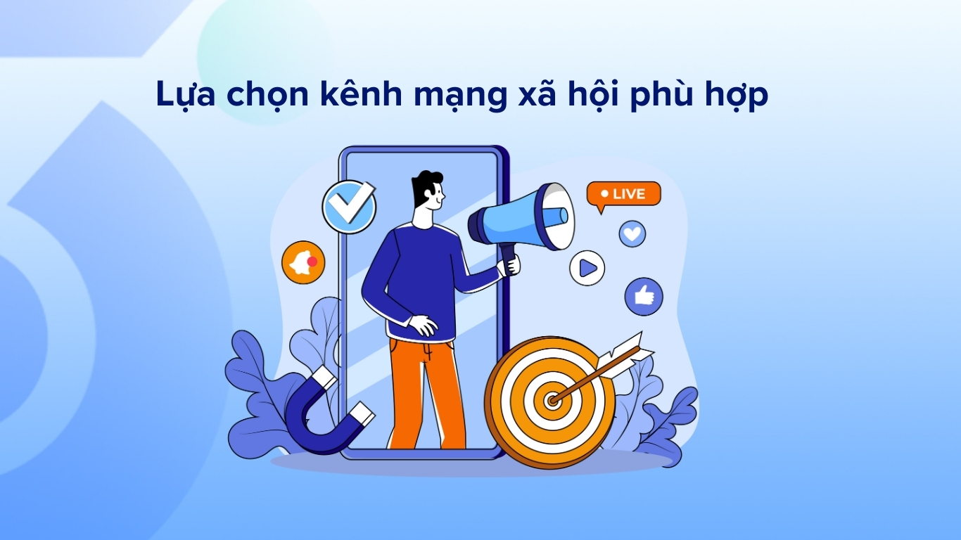 lựa chọn kênh phù hợp
