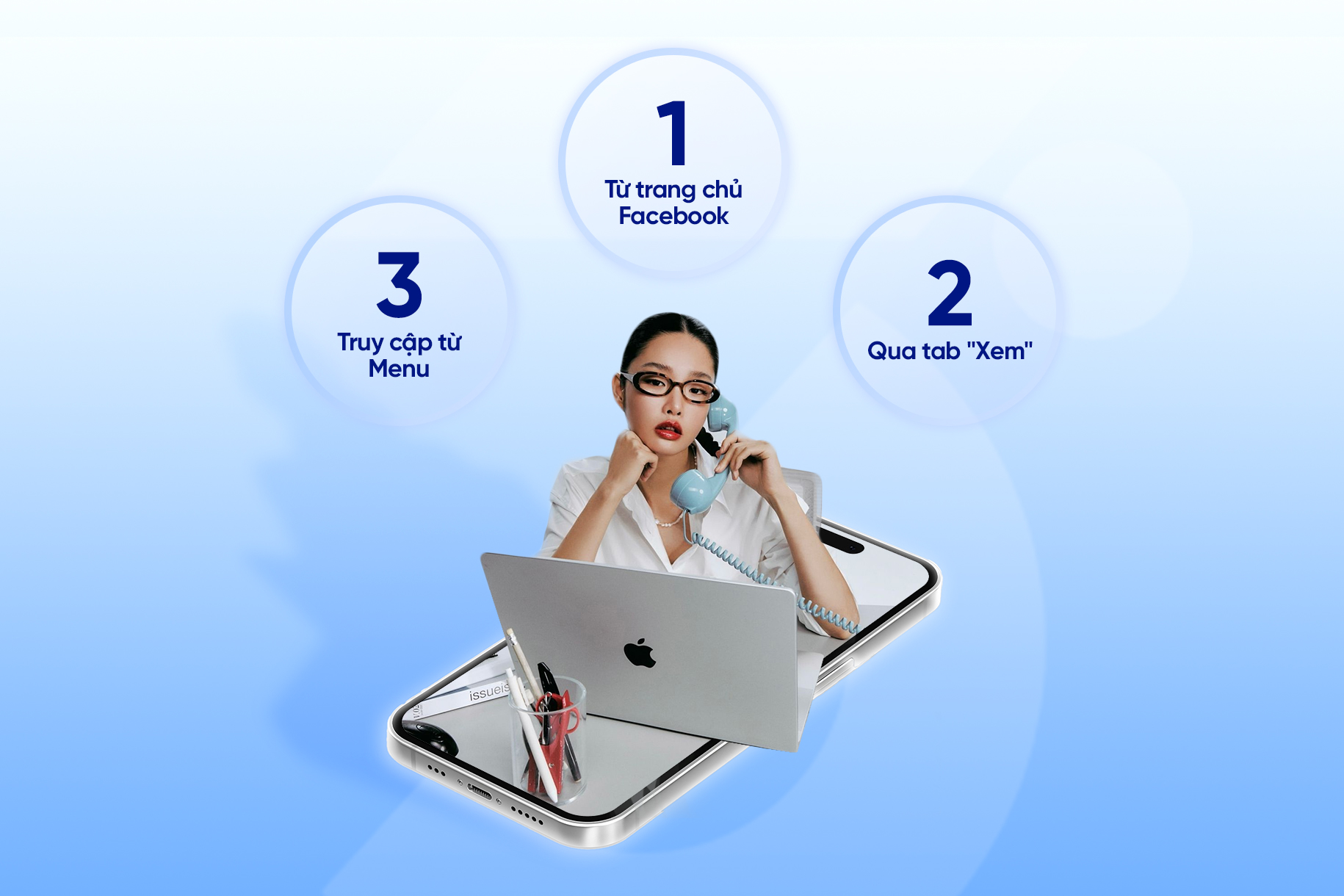 Có 3 cách truy cập Facebook Reels