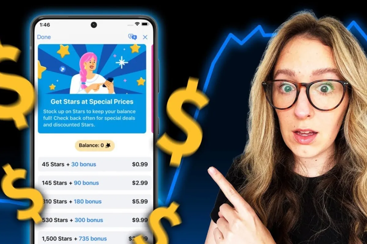Mua sao trên Facebook là cách thể hiện sự ủng hộ đối với người sáng tạo nội dung