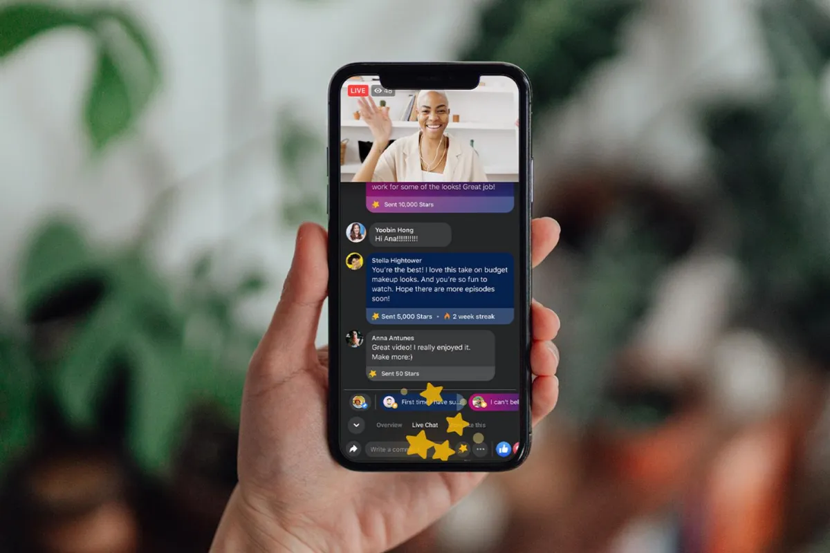 Tặng Sao trên Facebook thể hiện sự trân trọng đối với thước phim của người sáng tạo nội dung