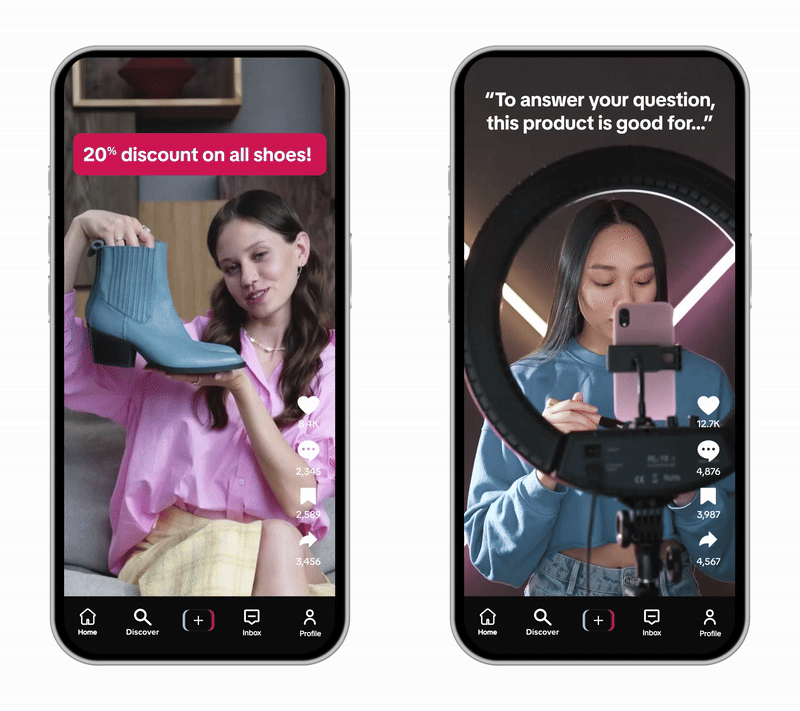 Ch&iacute;nh s&aacute;ch mới từ TikTok ẩn giỏ h&agrave;ng lọc nội dung