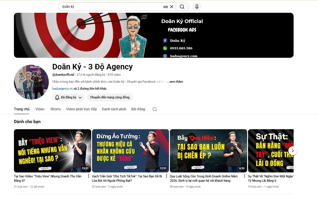 Tổng hợp chi tiết từ A đến Z về 3 Độ Agency