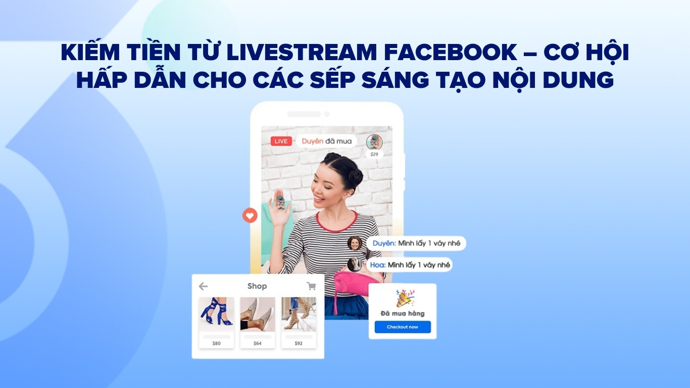 Livestream hoàn toàn có thể là công cụ kiếm tiền hiệu quả cho các sếp
