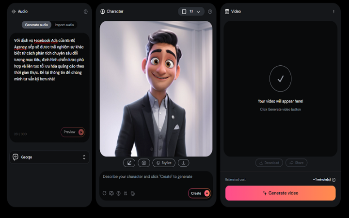 Cách Làm MC Ảo Chi Tiết Chỉ Trong 3 Bước Bằng A.I