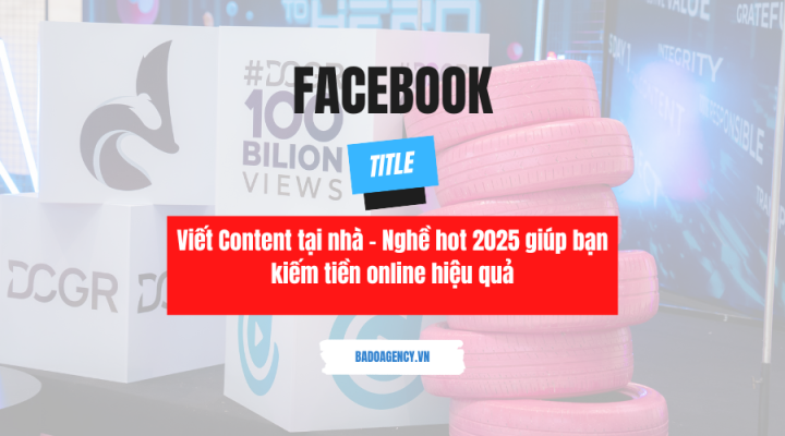 Viết Content tại nhà – Nghề hot 2025 giúp bạn kiếm tiền online hiệu quả