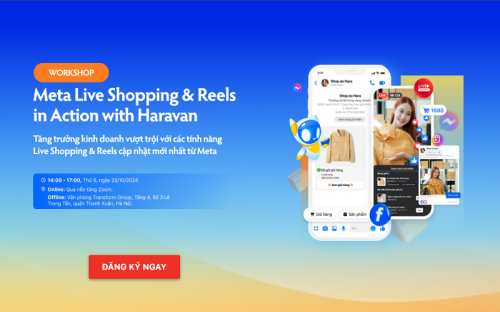 [Workshop] Meta Live Shopping & Reels in Action