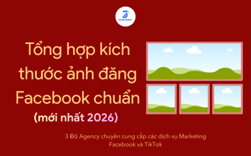 Tổng hợp kích thước ảnh đăng chuẩn Facebook mới nhất 2026