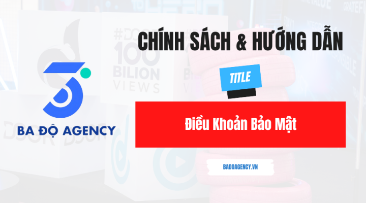 Điều Khoản Bảo Mật