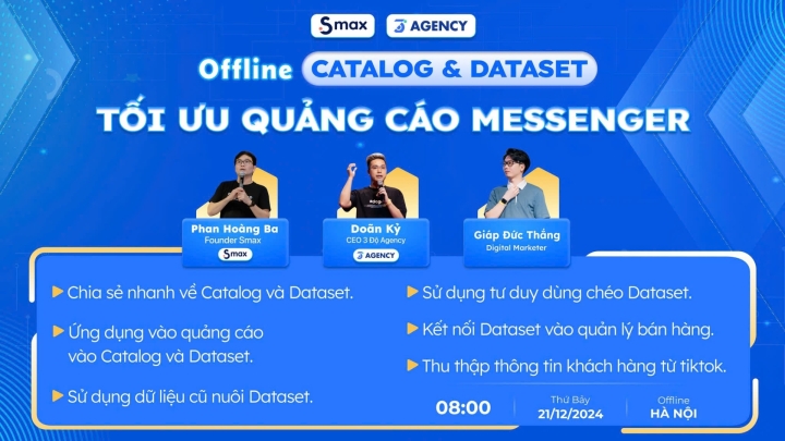 [Workshop: 21.12] Catalog & Dataset - Tối Ưu Quảng Cáo Messenger